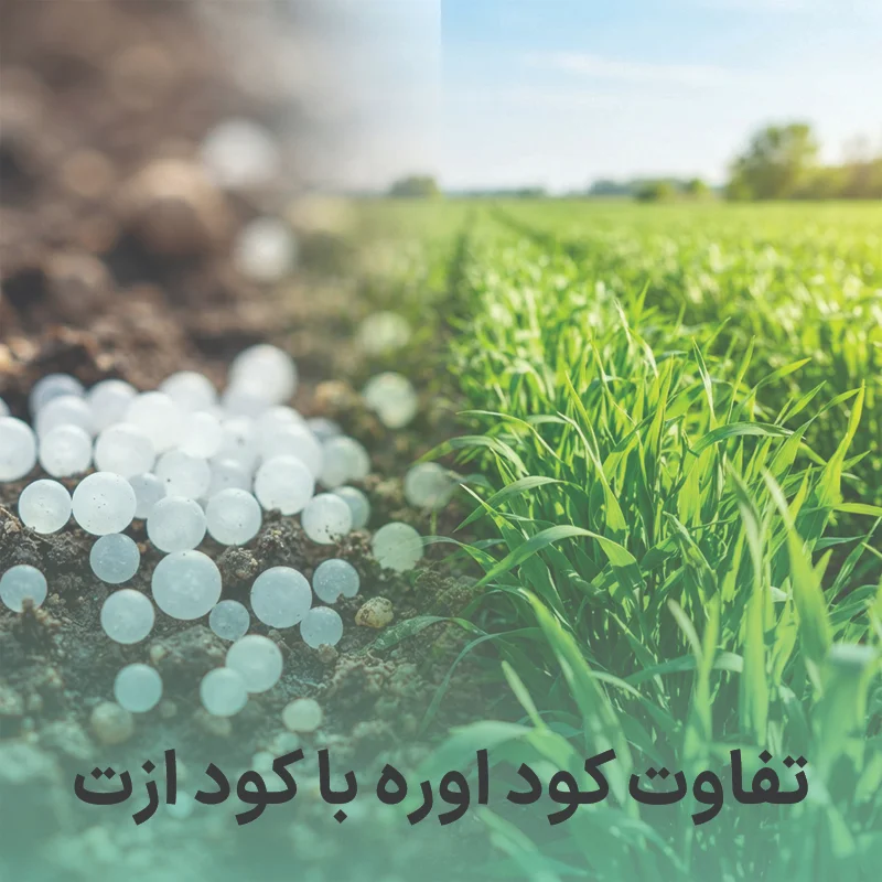 تفاوت کود اوره با کود ازت